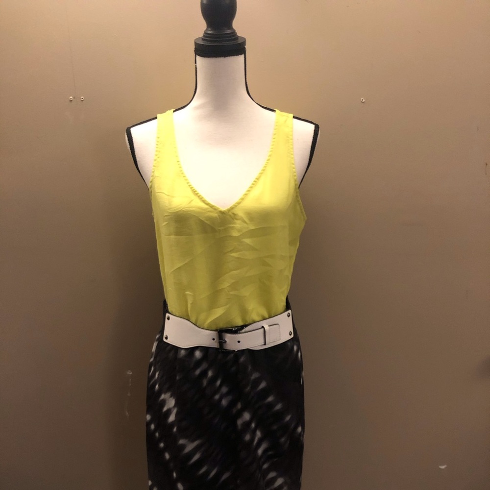 Neon Green Tank Top
